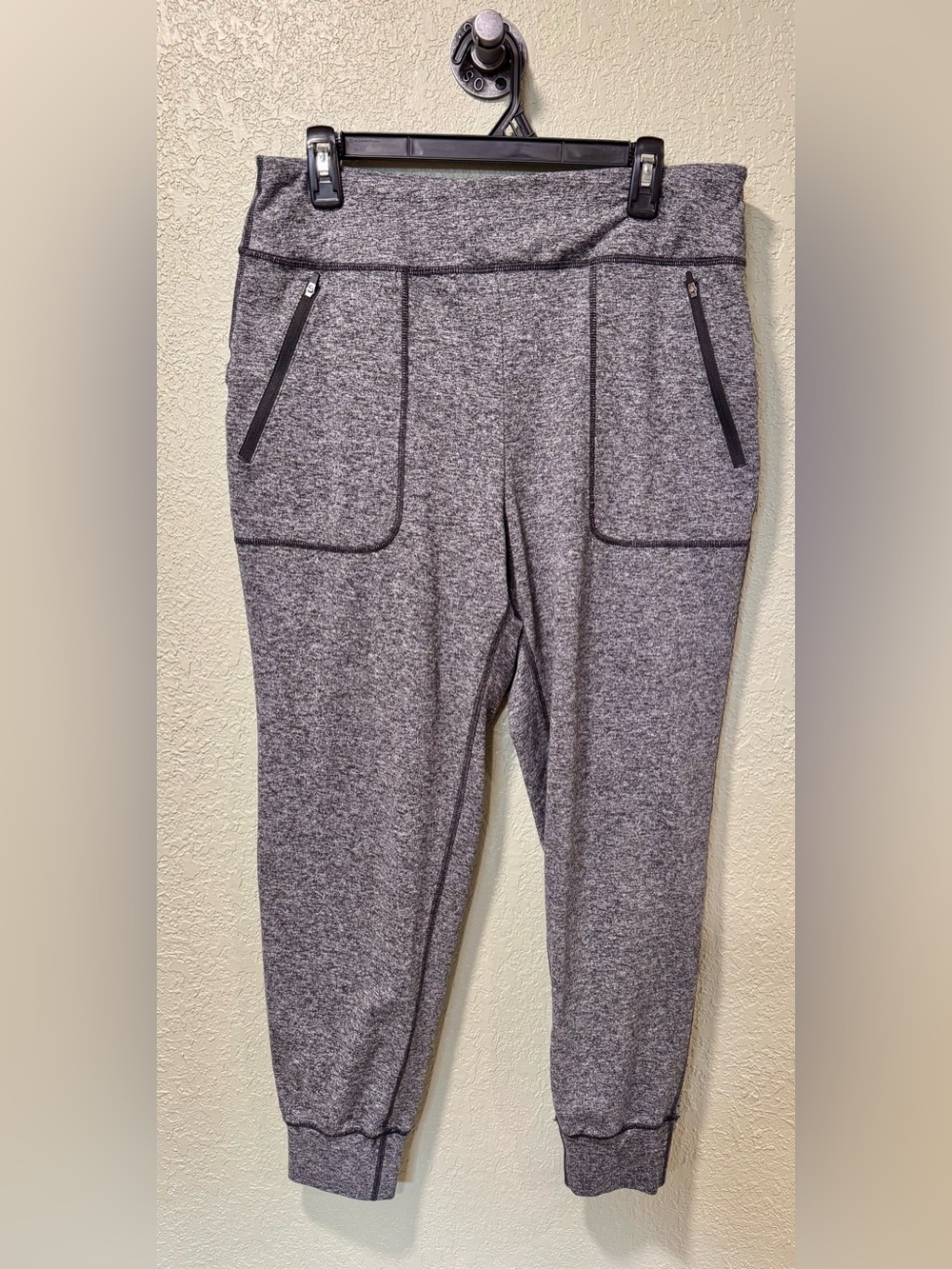 Duluth Trading Co Gray Heather Jogger Pants M